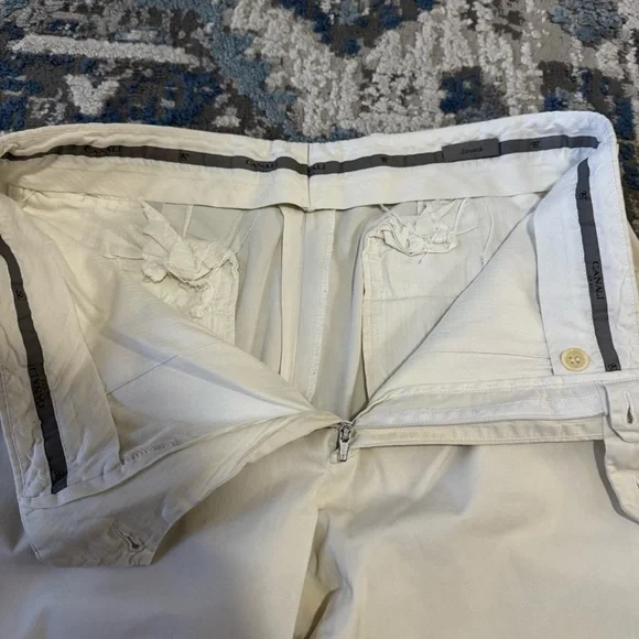 Canali Cream Chinos for Men